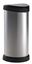 Curver-Deco-Black--Silver-Push-Bin