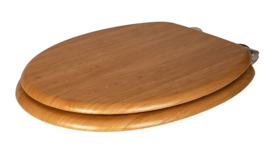 Croydex-Light-Oak-Flexi-Fix-Toilet-Seat