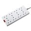Masterplug-8-Gang-2m-White-Extension-Lead