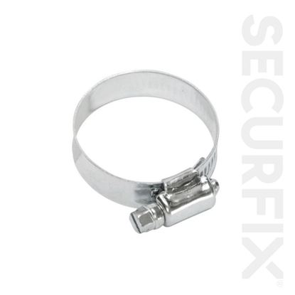 Securfix-Trade-Pack-Hose-Clip-16-25mm-Zinc-Plated