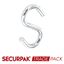 Securpak-Trade-Pack-Steel-S-Hooks-Zinc-Plated-38mm