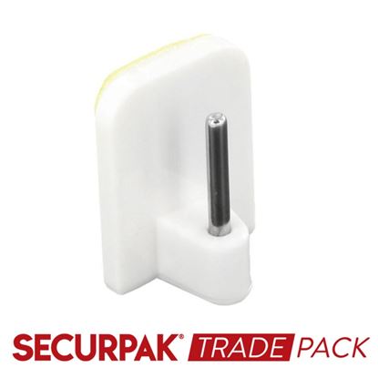 Securpak-Trade-Pack-Self-Adhsv-Curtain-Rod-Hook-White