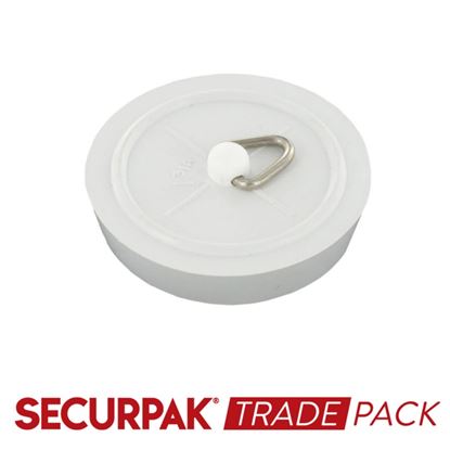 Securpak-Trade-Pack-Bath-Plug-White-45mm