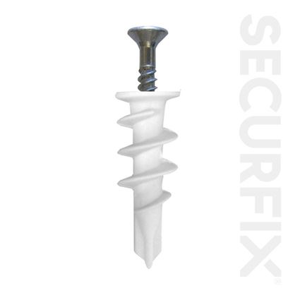 Securfix-Plasterboard-Anchors-With-Screws-Nylon