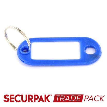 Securpak-Trade-Pack-Key-Ring-With-Tab-Assorted