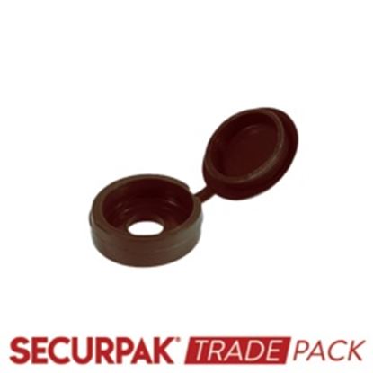 Securpak-Trade-Pack-Fold-Over-Screw-Caps-Brown