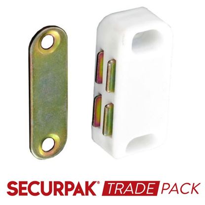 Securpak-Trade-Pack-Magnetic-Catch-White-38mm