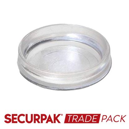 Securpak-Trade-Pack-Castor-Cup-Clear-Large