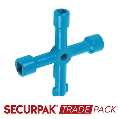 Securpak-Trade-Pack-4-Way-Utility-Key-Plastic