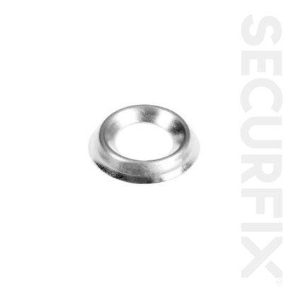 Securfix-Trade-Pack-Cup-Washers-Brass-Plated-No8