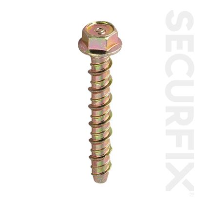 Securfix-Trade-Pack-Concrete-Bolt-Zinc-Plated-M6X100mm
