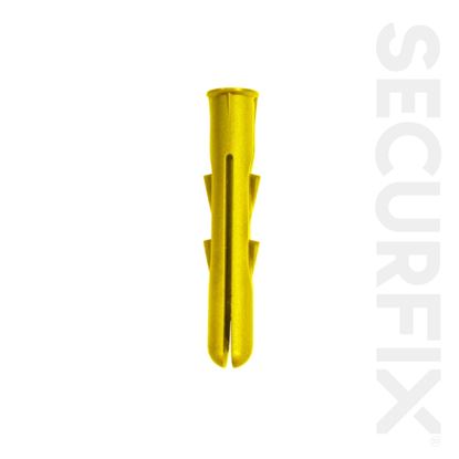 Securfix-General-Purpose-Plugs-Yellow
