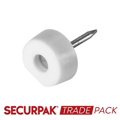 Securpak-Trade-Pack-Shelf-Support-Nail-Type-White
