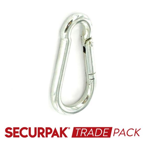 Securpak-Trade-Pack-Snap-Hook-Zinc-Plated-M8