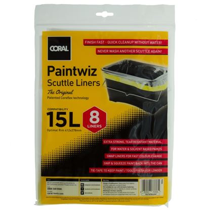 Coral-Paintwiz-Scuttle-Liners-Pack-8