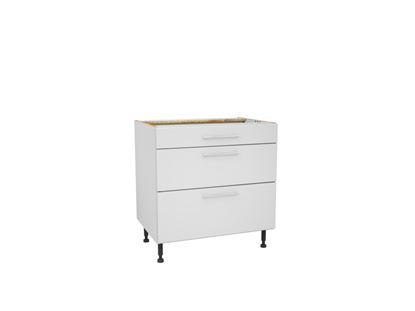 Gower-Rapide-Paris-White-3-Drawer-Pack