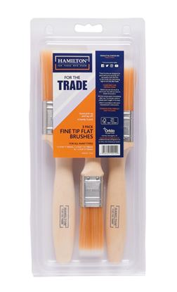 Hamilton-For-The-Trade-Fine-Tip-Flat-Brushes