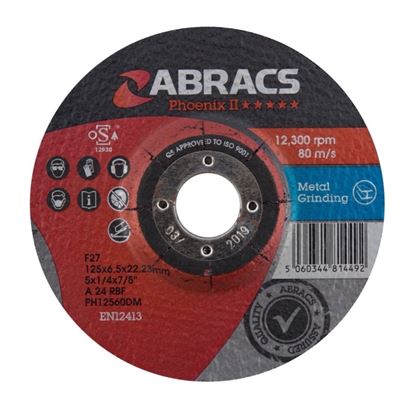 Abracs-Dpc-Metal-Grinding-Disc-125x6x22