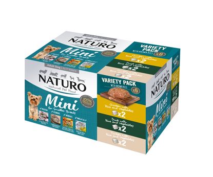 Naturo-Dog-Mini-Variety-Pack-With-Brown-Rice-150g