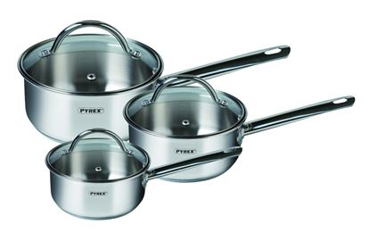 Pyrex-Master-Stainless-Steel-Saucepan-Set