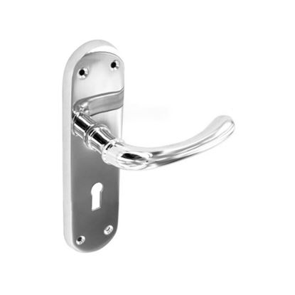 Smiths-Architectural-Rosa-Lock-Lever-On-Back-Plate-CP