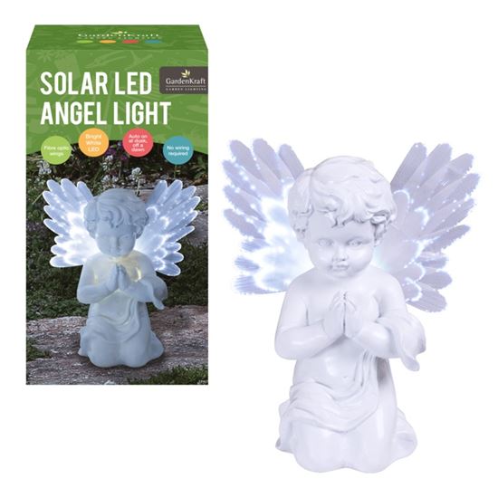 GardenKraft-Solar-Led-Angel