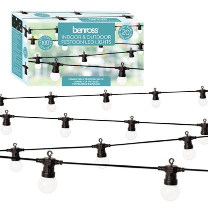 GardenKraft-20-Connectable-Bulb-String-Light