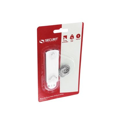 Securit-Removable-Picture-Hook-White