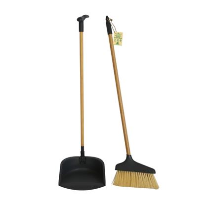 Groundsman-Bamboo-Long-Handle-Dustpan--Brush