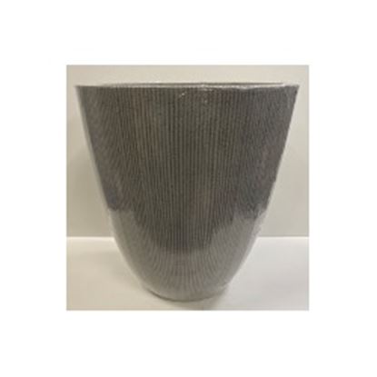 Kaemingk-Lennox-Plastic-Planter-Vase-Beige