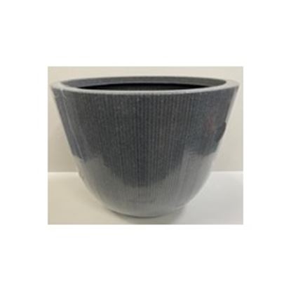 Kaemingk-Lennox-Planter-Cylinder-Grey