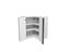 Gower-Rapide-Capri-Dark-Matt-Grey-Larder-Corner-Wall-Unit