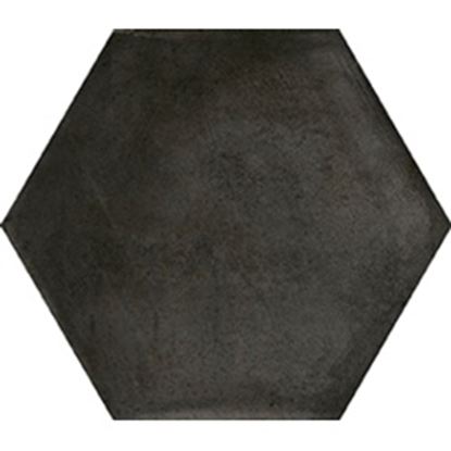 Ceramics-Cementine-Hexagon-Black-Wall-Tile-23-x-27cm