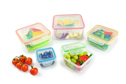 Lock-N-Lock-Square-Nestable-Food-Containers