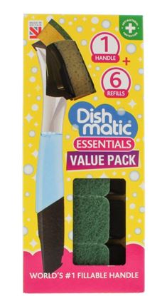 Dishmatic-Sponge-Essentials-Value-Pack