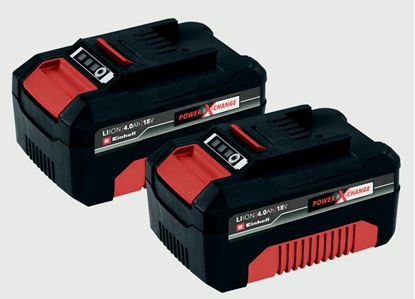 Einhell-PXC-18v-2-x-4ah-Batteries