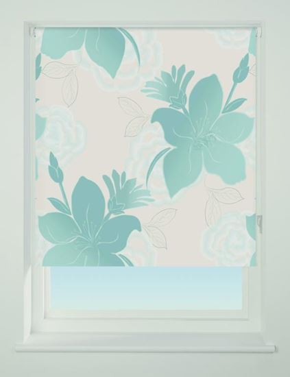 Universal-Pattern-Blackout-Roller-Blind-Teal