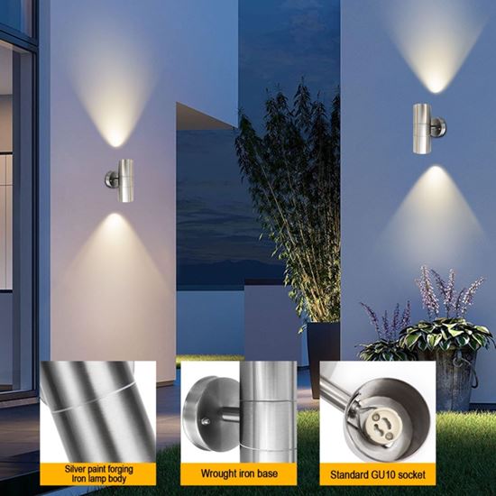 Extrastar-Outdoor-Up--Down-Double-Wall-Light