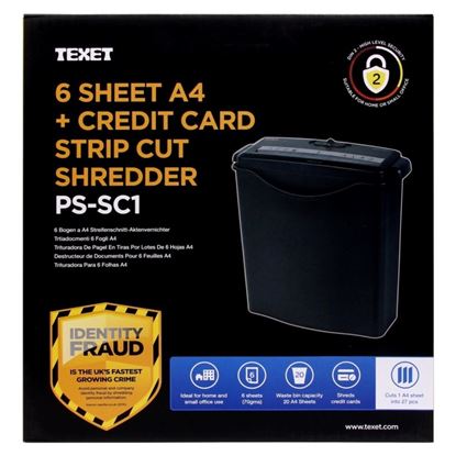 Texet-6-Sheet-A4--Credit-Card-Shredder