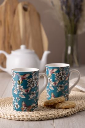Price--Kensington-Hummingbird-Floral-Teal-Mug
