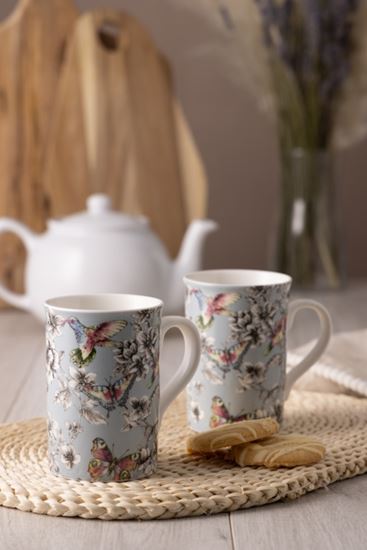 Price--Kensington-Hummingbird-Floral-Mug-Duckegg-Blue