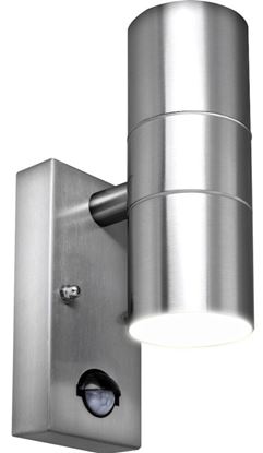 Luceco-External-Up-Down-Light-Stainless-Steel