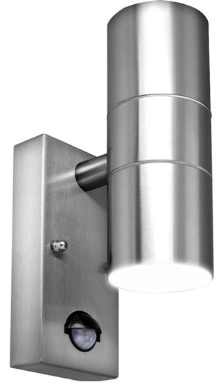 Luceco-External-Up-Down-Light-Stainless-Steel