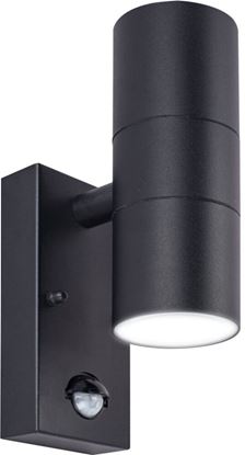 Luceco-External-Up-Down-Light-Black-Stainless-Steel