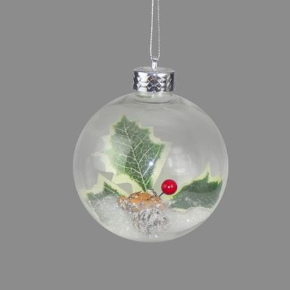 Davies-Products-Holly-Cone--Snow-Bauble