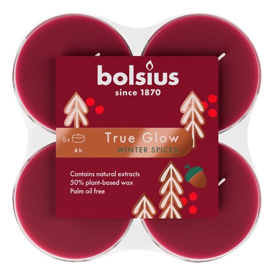 Bolsius-Maxi-Light-Clear-Cup-8-Winterspice--Red