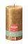 Bolsius-Rustic-Pillar-Candle-Shimmer-Gold