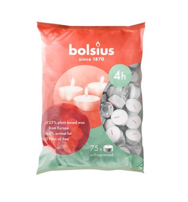 Bolsius-Tea-Light-White