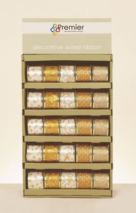 Premier-Ivory-Gold-Merry-Christmas-Ribbon-Collection