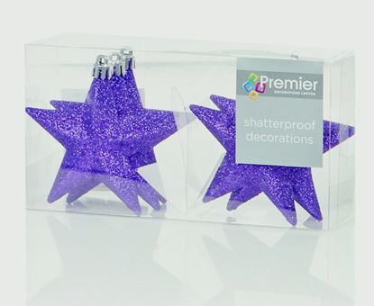 Premier-100mm-Glitter-Stars-Pack-6